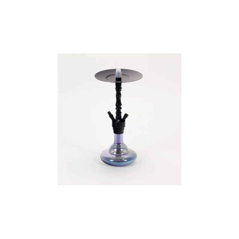 DSCHINNI PICO BLACK VENOM SHISHA - Wasserpfeife - Edelstahl Hybrid Shisha von DschinniDie Dschinni Pico Black Venom Shisha ist die neueste Edelstahl Hybrid Shisha aus dem Hause Dschinni.Technische Details:Höhe: ca. 43 cmDie Edelstahl Hybrid Shisha aus dem Hause Dschinni ist das Neuste und technisch aktuellste Modell aus dem neuen Sektor der Edelstahl Hybrid!Die Dschinni Pico Black Shisha ist der Nachfolger der weltberühmten Flexx Hybrid Reihe die den Shishamarkt ein komplett neues Gesicht gegeben hat. Die innovativen Systeme, wie das Klicksystem oder das Closed Chamber System waren Ihrer Zeit weit vorraus. Was ist das Upgrade dieser Shisha und was macht sie so besonderst?Als Flexx Junior hat diese Shisha ein großes Erbe, welches sie mit Design und dem neuen Fortschritt spielerisch übertrifft. Diese Shisha ist einfach genial, sie verbindet kompromisslose Qualität und mit einem unschlagbaren Preis. Das Innenskelett, und somit alle wichtigen funktionellen Teile die Korrosionsanfälligen Elemente bestehen aus Edelstahl und die optischen Elemente können ruhig aus Aluminium bestehen, weil diese nicht den Kontakt mit dem Rauch in diesem Umfang haben. Das ist eine enorme Aufwertung weil man im Grunde eine Edelstahlshisha besitzt zu einem unglaublichen Preis, ohne an Qualität einzubüßen.Die Shisha besteht aus eloxiertem Aluminiumummantelung während das Innenleben aus 304/4301 Stainless steel 18/8 besteht einer sehr hohen Form der Edelstahllegierung.Das Glas besteht aus High Borosilikatglas 3.3 dem hochwertigsten Glas auf dem Shishamarkt. Der Preis entscheidet nicht die Qualität sondern die Kriterien des Materiales selber. Und High Borosilikatglas 3.3 wird in der Weltraumforschung eingesetzt und in jeder Branche die sehr hohe Qualitätsansprüche besitzt. Die Vorteile von High Borosilikatglas 3.3 sprechen für sich. Es ist hygienisch, leicht zu reinigen und darüber hinaus noch umweltfreundlich. Es besitzt einen sehr hohen Härtegrad und ist sehr hitzebeständig, was es zum idealen Produkt im Laborbereich macht. Im Shishabereich bedeutet es für uns einfach das es robust ist und leicht zu reinigen, vorallem man kann es mit heissem Wasser auswaschen, wovor alle anderen Hersteller im Grunde warnen. Mit unseren Dschinni Shishas haben wir das Problem nicht eher im Gegenteil.Beim Aufbau wird die Rauchsäule und die Tauchrohre über ein Gewinde an die Base befestigt was schon die ganze Aufbaubeschreibung darstellt. Der Rest wird einfach aufgesteckt über Schliffsystem, somit stellt die Shisha keine Angriffsfläche für Verschleis da. Das Ausblasventil und der Schlauchadapter, welche beide mit einem 14.5 direkt in die Base gesteckt werden, die Schliffe machen die alten dichtungsringe überflüssig und legen sich geschmeidig in die entsprechenden Bohrungen. Der Auf und Abbau gestaltet sich leicht und schnell.Am Teller befindet sich ein 18.8 Schliff für den Teller, der zum Anbringen von Molassefängern dient und für anderen dekorativen Zubehörteile mit einem genormten 18.8 Schliff. Zudem kann bei entsprechendem Gebrauch der Teller nur abgenommen und transportiert werden, anstatt die ganze Shisha vom Platz zu bewegen, um z.B. den Kopf umzutauschen.Durch die Größe erreichen wir eine geringes Körpervolumen der Bowl was zu einer höhren Rauchdichte führt und das Ergebniss ist das erwünschte Rauchverhalten der Shisha, schön dichter großer Rauch. Durch die Form der Bowl erreichen wir einen sehr guten laminaren Strom der zu einem gigantischen guten Durchzug führt der aber nicht unangenehm ist. Das Tauchrohr besitzt keinen Diffusor, kann aber mit einem Silikondiffusor erweitert werden bei Gebrauch um die Geräuschkulisse beim Rauchen zu reduzieren.Das Closed Chamber System, welches aus dem Hause Dschinni stammt, verfügt in der Base 2 lotrechte Bohrungen die den turbulenten Strom laminar führen und das auspusten des abgestanden Rauches aus der Bowl ermöglicht.Die Base wird per Klickverschluss an die Bowl befestigt und somit lässt sich die Shisha extrem schnell und leicht auf und abbauen, was die Reinigung extrem erleichtert und beschleunigt.Die Shisha verbindet wunderschöne Optik mit dem neuesten technischen Update. _HINWEISEReinigung: Die Bowl kann man mit kochendem Wasser reinigen! Dies liegt an unserem High Borosilikatglas 3.3. Wir empfehlen einen Teelöffel Schmandweg in die Bowl zu tun und dies mit kochendem Wasser zu übergießen. Danach bitte kräftig schwenken und über Nacht ziehen lassen. Am nächsten Tag ordentlich durchspühlen und von Reststoffen befreien.Wir empfehlen die Shishas regelmäßig zu reinigen.12240Dschinni - Wasserpfeifen und Zubehör118,00 CHFsmoke-shop.ch118,00 CHF DSCHINNI PICO BLACK VENOM SHISHA - Wasserpfeife - Edelstahl Hybrid Shisha von DschinniDie Dschinni Pico Black Venom Shisha ist die neueste Edelstahl Hybrid Shisha aus dem Hause Dschinni.Technische Details:Höhe: ca. 43 cmDie Edelstahl Hybrid Shisha aus dem Hause Dschinni ist das Neuste und technisch aktuellste Modell aus dem neuen Sektor der Edelstahl Hybrid!Die Dschinni Pico Black Shisha ist der Nachfolger der weltberühmten Flexx Hybrid Reihe die den Shishamarkt ein komplett neues Gesicht gegeben hat. Die innovativen Systeme, wie das Klicksystem oder das Closed Chamber System waren Ihrer Zeit weit vorraus. Was ist das Upgrade dieser Shisha und was macht sie so besonderst?Als Flexx Junior hat diese Shisha ein großes Erbe, welches sie mit Design und dem neuen Fortschritt spielerisch übertrifft. Diese Shisha ist einfach genial, sie verbindet kompromisslose Qualität und mit einem unschlagbaren Preis. Das Innenskelett, und somit alle wichtigen funktionellen Teile die Korrosionsanfälligen Elemente bestehen aus Edelstahl und die optischen Elemente können ruhig aus Aluminium bestehen, weil diese nicht den Kontakt mit dem Rauch in diesem Umfang haben. Das ist eine enorme Aufwertung weil man im Grunde eine Edelstahlshisha besitzt zu einem unglaublichen Preis, ohne an Qualität einzubüßen.Die Shisha besteht aus eloxiertem Aluminiumummantelung während das Innenleben aus 304/4301 Stainless steel 18/8 besteht einer sehr hohen Form der Edelstahllegierung.Das Glas besteht aus High Borosilikatglas 3.3 dem hochwertigsten Glas auf dem Shishamarkt. Der Preis entscheidet nicht die Qualität sondern die Kriterien des Materiales selber. Und High Borosilikatglas 3.3 wird in der Weltraumforschung eingesetzt und in jeder Branche die sehr hohe Qualitätsansprüche besitzt. Die Vorteile von High Borosilikatglas 3.3 sprechen für sich. Es ist hygienisch, leicht zu reinigen und darüber hinaus noch umweltfreundlich. Es besitzt einen sehr hohen Härtegrad und ist sehr hitzebeständig, was es zum idealen Produkt im Laborbereich macht. Im Shishabereich bedeutet es für uns einfach das es robust ist und leicht zu reinigen, vorallem man kann es mit heissem Wasser auswaschen, wovor alle anderen Hersteller im Grunde warnen. Mit unseren Dschinni Shishas haben wir das Problem nicht eher im Gegenteil.Beim Aufbau wird die Rauchsäule und die Tauchrohre über ein Gewinde an die Base befestigt was schon die ganze Aufbaubeschreibung darstellt. Der Rest wird einfach aufgesteckt über Schliffsystem, somit stellt die Shisha keine Angriffsfläche für Verschleis da. Das Ausblasventil und der Schlauchadapter, welche beide mit einem 14.5 direkt in die Base gesteckt werden, die Schliffe machen die alten dichtungsringe überflüssig und legen sich geschmeidig in die entsprechenden Bohrungen. Der Auf und Abbau gestaltet sich leicht und schnell.Am Teller befindet sich ein 18.8 Schliff für den Teller, der zum Anbringen von Molassefängern dient und für anderen dekorativen Zubehörteile mit einem genormten 18.8 Schliff. Zudem kann bei entsprechendem Gebrauch der Teller nur abgenommen und transportiert werden, anstatt die ganze Shisha vom Platz zu bewegen, um z.B. den Kopf umzutauschen.Durch die Größe erreichen wir eine geringes Körpervolumen der Bowl was zu einer höhren Rauchdichte führt und das Ergebniss ist das erwünschte Rauchverhalten der Shisha, schön dichter großer Rauch. Durch die Form der Bowl erreichen wir einen sehr guten laminaren Strom der zu einem gigantischen guten Durchzug führt der aber nicht unangenehm ist. Das Tauchrohr besitzt keinen Diffusor, kann aber mit einem Silikondiffusor erweitert werden bei Gebrauch um die Geräuschkulisse beim Rauchen zu reduzieren.Das Closed Chamber System, welches aus dem Hause Dschinni stammt, verfügt in der Base 2 lotrechte Bohrungen die den turbulenten Strom laminar führen und das auspusten des abgestanden Rauches aus der Bowl ermöglicht.Die Base wird per Klickverschluss an die Bowl befestigt und somit lässt sich die Shisha extrem schnell und leicht auf und abbauen, was die Reinigung extrem erleichtert und beschleunigt.Die Shisha verbindet wunderschöne Optik mit dem neuesten technischen Update. _HINWEISEReinigung: Die Bowl kann man mit kochendem Wasser reinigen! Dies liegt an unserem High Borosilikatglas 3.3. Wir empfehlen einen Teelöffel Schmandweg in die Bowl zu tun und dies mit kochendem Wasser zu übergießen. Danach bitte kräftig schwenken und über Nacht ziehen lassen. Am nächsten Tag ordentlich durchspühlen und von Reststoffen befreien.Wir empfehlen die Shishas regelmäßig zu reinigen.12240Dschinni - Wasserpfeifen und Zubehör118,00 CHFsmoke-shop.ch118,00 CHF