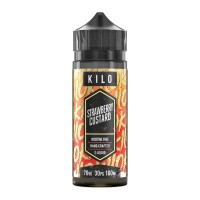 Strawberry Custard - 100/120ml Shortfill von Kilo