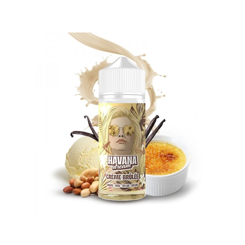 Crème Brulée 0mg 100ml - Havana Dream - shortfillCrème Brulée 0mg 100ml - Havana Dream - shortfillDer Zucker knuspert über einer Vanillecreme, die im Mund cremig ist.Marque Kings CrestGamme Havana DreamPays USASaveur ClassiqueRatio PG/VG 30/70Conditionnement Flacon PE 120ml avec bouchon sécurité enfantContenance 100mlDosage de nicotine 0mg12351Kings Crest Premium Liquid USA24,90 CHFsmoke-shop.ch24,90 CHF