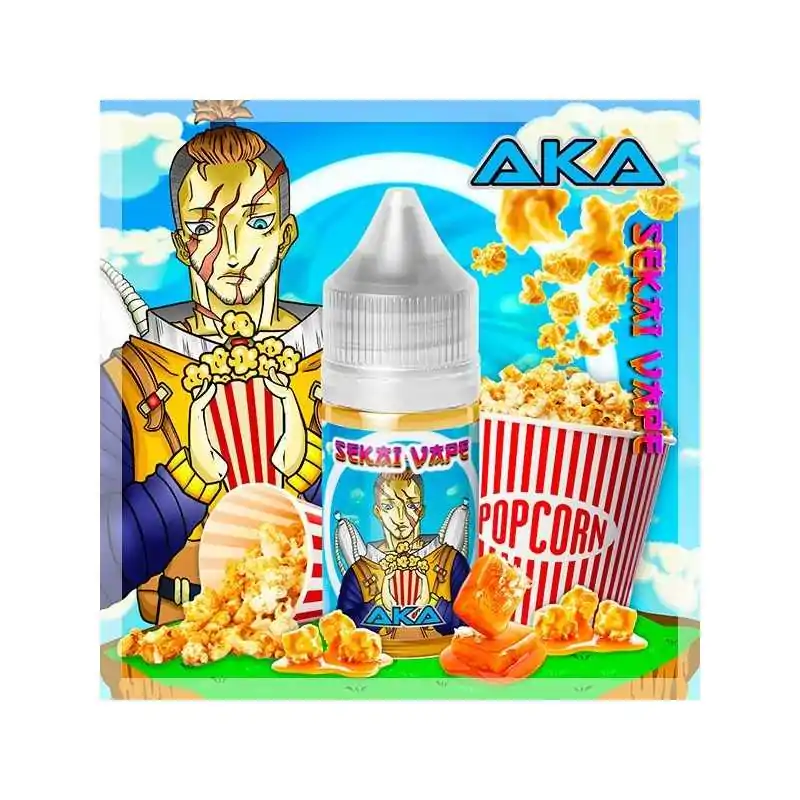 Aka 30ml - Sekai Vape (DIY) AromenLieferumfang: Aka 30ml - Sekai Vape (DIY) Aromen Ein Konzentrat mit süßem Popcorn und einer karamellisierten Süße, ohne Mäßigung!Marke Sekai VapeLand FrankreichGeschmack GourmandeVerpackung PE-Flasche 30ml mit kindersicherem Verschluss.Inhalt 30mlSteep-Zeit 3 bis 5 TageAka Sekai Vape Konzentrat 30 ml.&nbsp;&nbsp;Ein authentisches Karamell-Popcorn mit einer versteckten Frucht, die es zu entdecken gilt.&nbsp;Die Produktreihe Sekai Vape wurde von Guilab erdacht. Leckere und fruchtige Rezepte für Ihre elektronischen Zigaretten.&nbsp;Das Aka-Konzentrat, das Sie in eine PG/VG-Basis Ihrer Wahl mischen können. Erhältlich in einer 30-ml-Flasche.&nbsp;Empfohlene Dosierung: 12 % in einer 50/50 PG/VG-Basis.Reifezeit: Mindestens 15 bis 20 Tage.Das Aka Sekai Vape 30 ml Konzentrat wird in Frankreich von Guilab hergestellt.&nbsp;&nbsp;12362Sekai Vape - Premium Aromen aus Frankreich12,90&nbsp;CHFsmoke-shop.ch12,90&nbsp;CHF