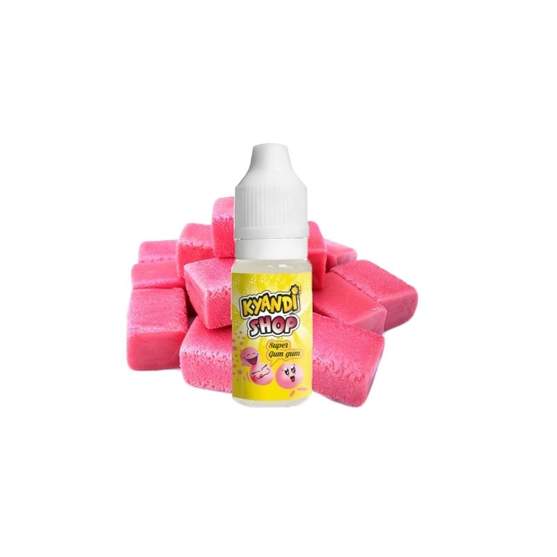 Super Gum Gum 10ml - Kyandi Shop - SWOKE - 0 mg (ohne Nikotin)Lieferumfang:  Super Gum Gum 10ml - Kyandi Shop - e.Tasty SWOKEGeschmack: Ein leckerer, bei Kindern bekannter Kaugummi mit dem gelben Superhelden.Marke Kyandi ShopLand FrankreichGeschmack GourmandePG/VG-Verhältnis 50/50Verpackung PE-Flasche 60ml mit kindersicherem Verschluss.Inhalt 10mlNikotindosierung 0, 3, 6, 11mg auswählbar12376swoke4,90 CHFsmoke-shop.ch4,90 CHF