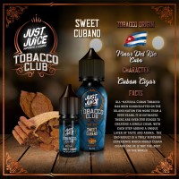 Just Juice Tobacco Club Sweet Cubano 0mg 50ml ShortfillJust Juice Tobacco Club Sweet Cubano 0mg 50ml ShortfillGeschmack:  Cubano Sweet TobaccoSweet Cubano von Just Juice kommt in einer 50ml Shortfill mit 0mg Nikotin. Es besteht die Möglichkeit, bei Bedarf einen zusätzlichen Nikotinschuss hinzuzufügen.70% VG / 30% PG 12286Just Juice - Superier E-Liquids18,90 CHFsmoke-shop.ch18,90 CHF