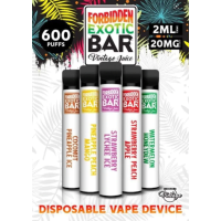 Forbidden Exotic Disposable Bar - Strawberry Lychee Ice 20mgForbidden Exotic Disposable Bar - Strawberry Lychee Ice 20mgEine köstliche Kombination aus frisch gepflückten und reifen Erdbeeren, gemischt mit exotischen, süßen und köstlichen Litschi-Früchten mit einem kühlen Eiskick im Ausatmen.Marke: Forbidden FruitsTyp: Einweg-VapeStil: Exotischer RiegelAnzahl der Züge: 600Geschmacksrichtungen: FruchtTags: Erdbeer-Litschi-EisNikotin: 20mgVG/PG: 50/5012277Forbidden Fruits uk Liquids4,10 CHFsmoke-shop.ch4,10 CHF