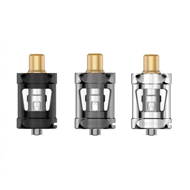 Zenith II - 5.5 ml - Coilverdampfer 26 mm von InnokinLieferumfang:1 x Zenith II1 x Z 0,8 Ohm (vorinstalliert)1 x 0,3 Ohm Z 1 x RDL Abtropfspitze1 x 5,5 ml Ersatzglas1 x Beutel mit Dichtungen1 x Gebrauchsanweisung Technische Details: Topfillingeinstellbar AirflowTank: 4 mlDrip Tip 510Tablett Durchmesser: 24 mmGewinde 510...12457Innokin27,90 CHFsmoke-shop.ch27,90 CHF