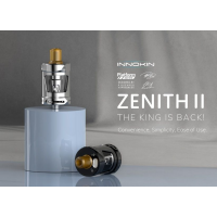 Zenith II - 5.5 ml - Coilverdampfer 26 mm von InnokinLieferumfang:1 x Zenith II1 x Z 0,8 Ohm (vorinstalliert)1 x 0,3 Ohm Z 1 x RDL Abtropfspitze1 x 5,5 ml Ersatzglas1 x Beutel mit Dichtungen1 x Gebrauchsanweisung Technische Details: Topfillingeinstellbar AirflowTank: 4 mlDrip Tip 510Tablett Durchmesser: 24 mmGewinde 510...12457Innokin24,90 CHFsmoke-shop.ch24,90 CHF