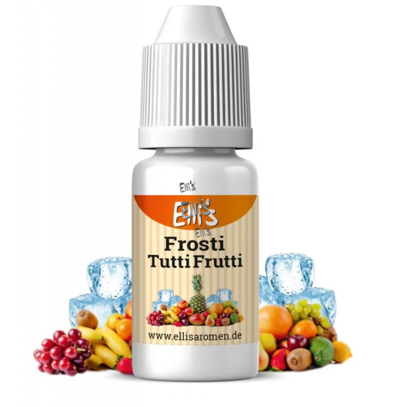 10 ml - Frosty Tutti Frutti - Ellis Lebensmittelaroma (DIY)Frosty Tutti Frutti - Ellis Lebensmittelaroma (DIY)HochkonzentratGeschmack: Fruchtiger Mix aus &nbsp;Tropischen und Heinmuischen Früchten mit etwas Kühle 10ml Flasche12477Ellis Aromen6,40&nbsp;CHFsmoke-shop.ch6,40&nbsp;CHF