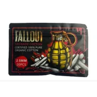 Grenade Cotton Bio 100% Pure 2.5/3.0/3.5mm - Fallout x Mechlyfe - Spezial Wickelwatte