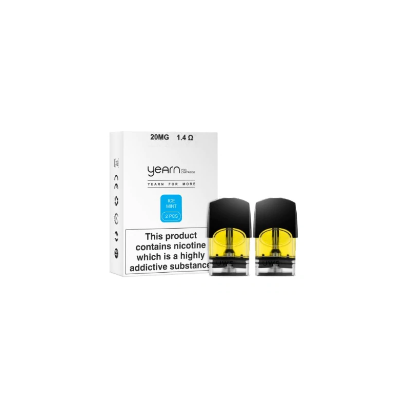 Ice Mint - Yearn - 2 Pods von Uwell 20 mgDie passende (Ersatz) Kartusche für das Yearn Pod System (ICE Mint Yearn Pod von Uwell 14 ohm 20 mg Nikotin)Der Uwell Yearn - Ice Mint Pod bietet eine Explosion von frischem Minzgeschmack!Erhältlich in 20mg Salz Nikotin Stärke.Jede Packung enthält 2 x 1,5ml Yearn Pods. Jeder Pod hat einen Widerstand von 1,4 Ohm, die perfekt für das Verdampfen befriedigend MTL Hits den ganzen Tag lang ist.12592Uwell 1,80 CHFsmoke-shop.ch1,80 CHF Ice Mint - Yearn - 2 Pods von Uwell 20 mgDie passende (Ersatz) Kartusche für das Yearn Pod System (ICE Mint Yearn Pod von Uwell 14 ohm 20 mg Nikotin)Der Uwell Yearn - Ice Mint Pod bietet eine Explosion von frischem Minzgeschmack!Erhältlich in 20mg Salz Nikotin Stärke.Jede Packung enthält 2 x 1,5ml Yearn Pods. Jeder Pod hat einen Widerstand von 1,4 Ohm, die perfekt für das Verdampfen befriedigend MTL Hits den ganzen Tag lang ist.12592Uwell 1,80 CHFsmoke-shop.ch1,80 CHF