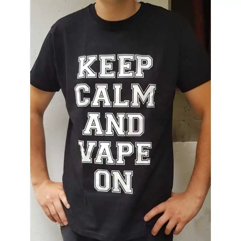 Tshirt: Keep Calm and Vape ON - Grösse LLieferumfang: Tshirt: Keep Calm and Vape ON - Grösse Lgemäss Abbildung12653Smoke-Shop.ch9,90&nbsp;CHFsmoke-shop.ch9,90&nbsp;CHF