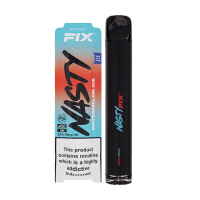 Nasty Juice Salt Nic Fix Version 2 - Watermelon Ice - 2ml - 10/20mgNasty Juice Salt Nic Fix Version 2 - Watermelon Ice - 2ml - 10/20mg (nicht aufladbar)Eine erfrischende Kombination aus süßer, saftiger Wassermelone mit einem Schuss eisiger Minze. Nasty Juice Fix ist ein Einweg-Pen, der entwickelt wurde, um sicherzustellen, dass jeder die gleichen Nasty Juice-Aromen auf die einfachste Weise genießen kann.  Der Nasty Fix Bar bietet dem Nutzer ein unkompliziertes und einfaches Vape-Erlebnis.Sicko Blue liefert den wahren Geschmack von frisch gepflückten Himbeeren direkt aus den besten Weinbergen. Das volle Geschmacksprofil der Himbeere kommt mit jedem Zug voll zur Geltung, gepaart mit einem Hauch einer einzigartigen Beerenmischung.Nasty Juice Fix Disposable Pod System ist eine fantastische Pod-Marke, die sich durch ein Konzentrationsverhältnis von 40% VG (Vegetable Glycerine) und 60% Mixed PG (Propylene Glycol) auszeichnet und hochwertige Lebensmittelaromen und Salt Nikotin enthält. Ein Gerät für MTL (Mouth To Lung) vaping!NASTY FIX EINWEG VAPE POD EIGENSCHAFTEN:- Kompakt &amp; leicht- Problemlos &amp; einfach zu benutzen- Gleicher großartiger Geschmack und Zufriedenheit- Bequem und stilvoll- 2% (20mg)/1%(10mg) Nikotinstärke- Angetrieben von einer 700mAh Batterie- Enthält 2ml Nasty Salts e-Flüssigkeit- Liefert ca. 675 Züge- mit einstellbarer Airflow Control (Luftzug)Enthält:    Nasty Fix Schwarze Johannisbeere Zuckerwatte Einweg-DampfgerätEinweggerät , nicht aufladbar nicht auffüllbarTechnische Daten: TPD konform Softtouch Oberfläche 2ml Füllvolumen Variable Airflow 700 mAh Batterie bis zu 675 Züge Liquidtyp:Einweg E-ZigaretteHerkunft:MalaysiaInhaltsstoffe:Glycerin, Propylenglykol (E1520), NikotinsalzZüge:Bis zu 675 ZügeInhalt:2,00 ml12737Nasty Juice4,80 CHFsmoke-shop.ch4,80 CHF