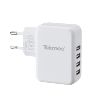 Wall Charger USB 4 Ports 4.8A - Tekmee