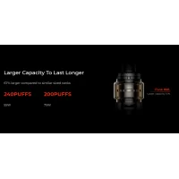 Itank - 8 ml (Fertigcoils) Verdampfer von Vaporesso - SilberVaporesso präsentiert seinen neuen Fertigcoil Verdampfer : den iTank. Er bietet Abmessungen von 52,5 x 24,5 mm und ein großes Fassungsvermögen von 8ml.&nbsp;&nbsp;Er ist mit einer Airflow der neuen Generation ausgestattet, die präzise eingestellt werden kann. Dieser Zerstäuber ist mit den GTi-Widerständen von Vaporesso kompatibel.Der iTank ist die neue Signatur von Vaporesso. Es handelt sich um einen Zerstäuber mit den Maßen 52,5 x 24,5 mm und einem sehr schönen Fassungsvermögen von 8ml. Das bedeutet, dass Sie sich nicht zu oft um den Stand des E-Liquids sorgen müssen.&nbsp;Dieser Zerstäuber, dessen Design von einem Raumschiff inspiriert ist, ist mit einer neuen Airflow-Technologie ausgestattet. Drei Lufteinlässe am Boden des Zerstäubers sorgen für eine bessere Luftzirkulation, wodurch die Flüssigkeit besser erhitzt wird und schönere Aromen liefert, während gleichzeitig der Lärm reduziert und das Auslaufen stark eingeschränkt wird.&nbsp;Die Befüllung des Zerstäubers erfolgt von oben durch einfaches Verschieben des Topcaps.&nbsp;Was die Widerstände betrifft, ist dieser iTank-Zerstäuber mit den GTi-Widerständen von Vaporesso kompatibel. Es sind übrigens zwei Widerstände, in 0,2 und 0,4 Ohm, die in der Packung enthalten sind.Inhalte:1x iTank (8ml)1x Mesh-Widerstand GTi 0.2 Ohm (60-75W)1x Mesh-Widerstand GTi 0.4 Ohm (50-70W)1x Ersatzglas3x Ersatz-Dichtungen1x BedienungsanleitungDATENBLATTMaterial Rostfreier StahlArt des Materials ZerstäuberDL-Zug (Luft)Einstellbare Airflow JaInhalt (ml) 8 mlDurchmesser (mm) Ø 24,5 mmBefüllung Von obenArt der Drip Tips 810Anschlussart 510Widerstände weniger als 0,5 Ohm, von 0,5 bis 1 Ohm12793Vaporesso26,00&nbsp;CHFsmoke-shop.ch26,00&nbsp;CHF