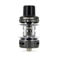 Itank - 8 ml (Fertigcoils) Verdampfer von VaporessoVaporesso präsentiert seinen neuen Fertigcoil Verdampfer : den iTank. Er bietet Abmessungen von 52,5 x 24,5 mm und ein großes Fassungsvermögen von 8ml.  Er ist mit einer Airflow der neuen Generation ausgestattet, die präzise eingestellt werden kann. Dieser Zerstäuber ist mit den GTi-Widerständen von Vaporesso kompatibel.Der iTank ist die neue Signatur von Vaporesso. Es handelt sich um einen Zerstäuber mit den Maßen 52,5 x 24,5 mm und einem sehr schönen Fassungsvermögen von 8ml. Das bedeutet, dass Sie sich nicht zu oft um den Stand des E-Liquids sorgen müssen. Dieser Zerstäuber, dessen Design von einem Raumschiff inspiriert ist, ist mit einer neuen Airflow-Technologie ausgestattet. Drei Lufteinlässe am Boden des Zerstäubers sorgen für eine bessere Luftzirkulation, wodurch die Flüssigkeit besser erhitzt wird und schönere Aromen liefert, während gleichzeitig der Lärm reduziert und das Auslaufen stark eingeschränkt wird. Die Befüllung des Zerstäubers erfolgt von oben durch einfaches Verschieben des Topcaps. Was die Widerstände betrifft, ist dieser iTank-Zerstäuber mit den GTi-Widerständen von Vaporesso kompatibel. Es sind übrigens zwei Widerstände, in 0,2 und 0,4 Ohm, die in der Packung enthalten sind.Inhalte:1x iTank (8ml)1x Mesh-Widerstand GTi 0.2 Ohm (60-75W)1x Mesh-Widerstand GTi 0.4 Ohm (50-70W)1x Ersatzglas3x Ersatz-Dichtungen1x BedienungsanleitungDATENBLATTMaterial Rostfreier StahlArt des Materials ZerstäuberDL-Zug (Luft)Einstellbare Airflow JaInhalt (ml) 8 mlDurchmesser (mm) Ø 24,5 mmBefüllung Von obenArt der Drip Tips 810Anschlussart 510Widerstände weniger als 0,5 Ohm, von 0,5 bis 1 Ohm12793Vaporesso18,20 CHFsmoke-shop.ch18,20 CHF