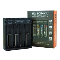 HohmTech School Battery Charger - Micro USB Ladegerät (2/4 Slot)Lieferumfang:  2 oder 4 Slot USB Ladegerät von HohmtechDiese Hohm School Batterieladegeräte von Hohm Tech sind völlig autonom und sind voll von Sicherheitsfunktionen, mit Ladegeräten, die entweder zwei oder vier Batterien halten und sind kompatibel mit 18650, 20700, 21700.Der Hohm School Battery Charger von Hohm Tech ist ein vollautomatisches Ladegerät, das mit dem BLD1-System ausgestattet ist, das den Step-Up/Down-Ausgang automatisiert, so dass sowohl kleine als auch größere Zellen mit der richtigen Rate geladen werden. Selbst Lithium-Ionen-Batterien mit oder ohne PCB/PCM3 werden problemlos auf die richtige Spannung gebracht. Dies stellt sicher, dass die chemische Integrität der heutigen kleinen Lithium-Ionen-Batterien nicht beeinträchtigt wird, so dass sie einen vollen Lebenszyklus erreichen können.12800HOHMTech - Batterien15,00 CHFsmoke-shop.ch15,00 CHF