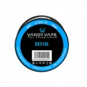 Edelstahl SS316L - 24 GA Wire - Wickeldraht Vandy Vape (1.5 Meter)