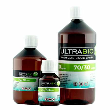 Ultrabio 100ml 70/30 Base - Basen/Nikotinshots Online kaufen