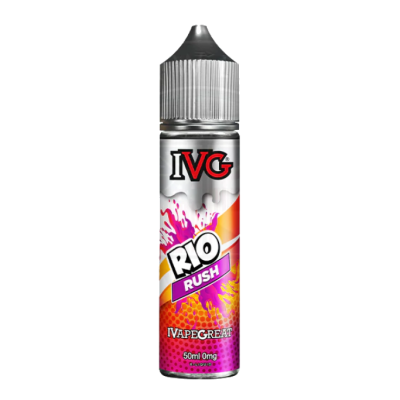 50 ml - RIO RUSH- I Vape Great (I VG) ClassicRio Rush ist eine Mischung aus Orangen-, Ananas-, Bananen- und Passionsfruchtgeschmack, die Ihre Geschmacksnerven in ein tropisches Paradies versetzt.  50 ml - RIO RUSH- I Vape Great (I VG) ClassicGeschmack: Rio Rush ist eine Mischung aus Orangen-, Ananas-, Bananen- und Passionsfruchtgeschmack, die Ihre Geschmacksnerven in ein tropisches Paradies versetzt. I VG - Vimade Fusion E Flüssigkeit kommt als 50ml kurze Füllung vaping e Flüssigkeit mit 0mg Nikotin. Es gibt Raum für Nikotin hinzugefügt werden.70% / 30% | VG / PG12891I VG (I Vape Great) Premium Liquids11,30 CHFsmoke-shop.ch11,30 CHF