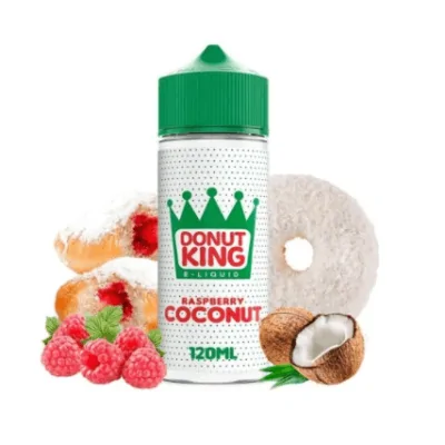 Donut King - RASPBERRY COCONUT DONUT - Shortfill 100 ml - 0mgDonut King - RASPBERRY COCONUT DONUT - Shortfill 100 ml - 0mgGeschmack: Donut, Himbeere, KokosnussPG/VG: 30/70Himbeere und Kokosmilch ergeben eine köstliche, süße Flüssigkeit.0mg - Flüssigkeit mit überdosierten AromenNikotingehalt 00 mgArt der E-Liquids E-Liquid zum AufstockenGeschmack GourmandInhalt 100mlPG/VG 30/70Land UK12954Donut King Aroma aus Grossbritannien22,10&nbsp;CHFsmoke-shop.ch22,10&nbsp;CHF