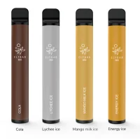 ELFBAR 800 - COLA - Disposable - 20 mgELF BAR 800- Disposable (Einweg E-Zigarette)bis zu 800 Züge möglich.GeschmacksrichtungCool Mint: Die puren und erfrischenden Kräuternoten der Minze mit einem Cooling-Effekt versetzt.Peach Ice: Der milde und saftige Fruchtgeschmack von sonnengereiften Pfirsichfrüchten mit einer eisigen Kühle abgerundet.Straweberry Ice: Köstliche Erdbeeren mit einem eisigen Abgang.Mango: Der exotische Fruchtgeschmack von saftigen Mangos.Blueberry: Der beerige Geschmack von frische, handverlesenen HeidelbeerenGrape: Die spritzigen Noten von reifen süssen Trauben.Pink Lemonade: Ein erfrischende Limonade, welche mit frischen roten Beeren verfeinert wurde.Strawberry Banana: Ein leckere Kombination aus süssen Erdbeeren und exotischen Bananen.Watermelon: Der erfrischende Fruchtgeschmack von saftigen Wassermelonen.Banana Ice: Der milde Fruchtgeschmack von reifen Bananen, die mit einer eisigen Frische versetzt.Blue Razz Lemonade: Eine leckere Limonade, welche mit blauen Himbeeren aromatisiert wurde.Cotton Candy Ice: Zuckersüsse Zuckerwatte mit einem eisigen Frische-Effekt.Strawberry Ice Cream: Eine köstliche Eiscreme mit leckerem Erdbeergeschmack.Cream Tobacco: Ein reichhaltiges Tabakaroma mit cremigen Noten.Coconut Melon: Ein tropischer Kokosnuss-Geschmack mit saftigen Melonen.Kiwi Passion Fruit Guava: Eine bunte und exotischem Mischung aus Kiwi, Passionfruit und Guaven.Cola: Der unverwechselbare Geschmack des wohl bekanntesten Kultgetränks.Lychee Ice: Saftig süsse Lychees, die mit einem eisigen Abgang ergänzt wurden.Mango Milk Ice: Eine interessante Kombination aus exotischen Mangos und cremigen Milchnoten mit einem eisigen Abgang.Energy Ice: Der typische Geschmack eines Süssgetränks, das mit Eis heruntergekühlt wurde.ELF BAR 800- Disposable (Einweg E-Zigarette) 20 mg / 2 ml Füllmenge12970Elf Bar - Disposable Pods4,60 CHFsmoke-shop.ch4,60 CHF