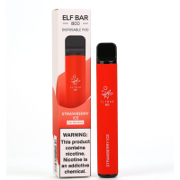 ELF BAR 800- Disposable - 20 mg vers. GeschmacksrichtungenELF BAR 800- Disposable (Einweg E-Zigarette)bis zu 800 Züge möglich.GeschmacksrichtungCool Mint: Die puren und erfrischenden Kräuternoten der Minze mit einem Cooling-Effekt versetzt.Peach Ice: Der milde und saftige Fruchtgeschmack von sonnengereiften Pfirsichfrüchten mit einer eisigen Kühle abgerundet.Straweberry Ice: Köstliche Erdbeeren mit einem eisigen Abgang.Mango: Der exotische Fruchtgeschmack von saftigen Mangos.Blueberry: Der beerige Geschmack von frische, handverlesenen HeidelbeerenGrape: Die spritzigen Noten von reifen süssen Trauben.Pink Lemonade: Ein erfrischende Limonade, welche mit frischen roten Beeren verfeinert wurde.Strawberry Banana: Ein leckere Kombination aus süssen Erdbeeren und exotischen Bananen.Watermelon: Der erfrischende Fruchtgeschmack von saftigen Wassermelonen.Banana Ice: Der milde Fruchtgeschmack von reifen Bananen, die mit einer eisigen Frische versetzt.Blue Razz Lemonade: Eine leckere Limonade, welche mit blauen Himbeeren aromatisiert wurde.Cotton Candy Ice: Zuckersüsse Zuckerwatte mit einem eisigen Frische-Effekt.Strawberry Ice Cream: Eine köstliche Eiscreme mit leckerem Erdbeergeschmack.Cream Tobacco: Ein reichhaltiges Tabakaroma mit cremigen Noten.Coconut Melon: Ein tropischer Kokosnuss-Geschmack mit saftigen Melonen.Kiwi Passion Fruit Guava: Eine bunte und exotischem Mischung aus Kiwi, Passionfruit und Guaven.Cola: Der unverwechselbare Geschmack des wohl bekanntesten Kultgetränks.Lychee Ice: Saftig süsse Lychees, die mit einem eisigen Abgang ergänzt wurden.Mango Milk Ice: Eine interessante Kombination aus exotischen Mangos und cremigen Milchnoten mit einem eisigen Abgang.Energy Ice: Der typische Geschmack eines Süssgetränks, das mit Eis heruntergekühlt wurde.ELF BAR 800- Disposable (Einweg E-Zigarette) 20 mg / 2 ml Füllmenge12970Elf Bar - Disposable Pods4,80 CHFsmoke-shop.ch4,80 CHF