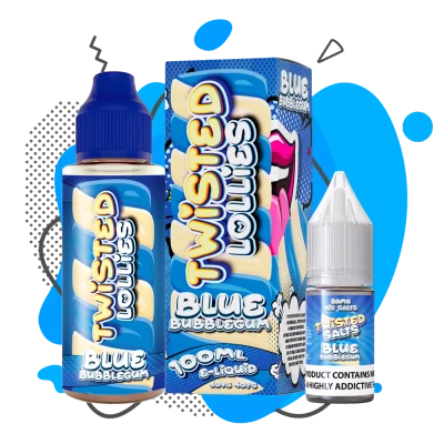 Twisted Lollies- Blue Bubblegum 100ml Shortfill E-LiquidTwisted Lollies- Blue Bubblegum 100ml Shortfill E-LiquidGeschmack: Twisted Lollies Blue Bubblegum - Wenn Sie den Geschmack von klassischem blauem Kaugummi lieben, dann ist dies genau das Richtige für Sie. Ein nostalgischer blauer Kaugummi mit einem Hauch von cremigem Vanilleeis und einem Hauch von Eis.70% VGDies sind 100ml 0mg E-Liquid, geliefert in einer 120ml Shortfill Flasche, die Platz für 2 x 18mg Nikotinshots lässt, um 120ml 3mg Liquid zu bekommen12983Twisted Lollies - UK Shortfill18,90 CHFsmoke-shop.ch18,90 CHF