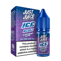 Just Juice Ice Blackcurrant & Lime Nic Salt 10ml E-Liquid - 20 mg Nikotinsalz