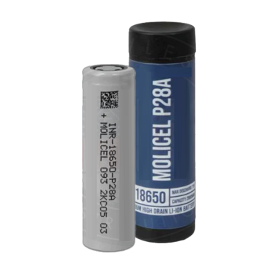 Molicel P28A 18650 Battery - 2800 mAh 25 ADie Molicel P28a 18650 Vape-Batterie ist eine Standard-Option für eine große Auswahl an Vape-Kits und Mods, die 18650-Batterien unterstützen. Mit einer Kapazität von 2800mAh und einer kontinuierlichen Entladungsrate von 25A ist sie ideal, wenn Sie eine lange Akkulaufzeit für Vaping mit hoher Wattzahl und Sub-Ohm-Kits benötigen.Wir empfehlen immer, die Kompatibilität zu überprüfen, bevor Sie einen Akku verwenden. Es lohnt sich auch, einen Blick auf unseren Leitfaden zur Batteriesicherheit zu werfen, um Tipps zur Gesunderhaltung Ihrer Batterie zu erhalten.Spezifikation:Typ: 18650 AkkuPositiver Anschluss: Flach obenUnten: Nicht-geschütztKapazität: 2800mAhMax. kontinuierlicher Entladestrom: 25ASpannung: 3.6VEntladetemperaturbereich zwischen: -10°C - 60°C13069HOHMTech - Batterien10,90 CHFsmoke-shop.ch10,90 CHF