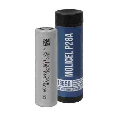 Molicel P28A 18650 Battery - 2800 mAh 25 A