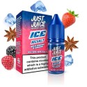 Just Juice Ice Wild Berries and Aniseed Nic Salt 10ml E-Liquid - 20mg