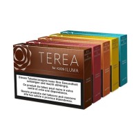 Iqos ILUMA - Terea - 20 Sticks - vers. GeschmacksrichtungenLieferumfang: 20 Sticks Terea - Amber (1 Pack)Das Pack enthält 20 TEREA Tabaksticks.Geschmack: Ausgewogen Tabak Aroma, geröstetes Geschmackserlebnis. Eine abgerundete, geröstete Tabakmischung mit fein duftender Nuss und Holzaromen Die IQOS TEREA Tabaksticks sind die Nachfolger der HEETS, bestehend aus echtem Tabak mit natürlichem Nikotin und diversen Aromen für verschiedene Geschmacksrichtungen.Sie werden mit dem IQOS ILUMA Tabakerhitzer verdampft.Die ILUMA-Erhitzer besitzen ein Heizelement im Innern, das den Tabakstick durch Induktion erhitzt aber nicht verbrennt. Hierdurch entsteht Tabakdampf, welcher den typischen Tabakgeschmack und Nikotin freisetzt.Geschmack: LAGUNA SWIFT: Diese Tabaksticks haben ein tropisch fruchtiges und zugleich kühlendes Menthol-Aroma.Geschmack: AMBER Ausgewogen Tabak Aroma, geröstetes Geschmackserlebnis. Eine abgerundete, geröstete Tabakmischung mit fein duftender Nuss und HolzaromenGeschmack: Mauve Wave: Reichhaltig-fruchtiges* Geschmackserlebnis. Eine Tabakmischung mit erfrischendem Menthol und mildem Waldfruchtaroma.Geschmack: Tourquoise: Erfrischend-kühlendes* Geschmackserlebnis. Frisches, kühlendes Menthol in einer leicht gerösteten Tabakmischung mit fein-würzigen Aromanoten.Geschmack: ABORA PEARL: Voll geröstete Tabakmischung mit Kapsel mit MentholGeschmack: AMELIA PEARL Eine geröstete Tabakmischung mit ausgewogenem Geschmack und dezentem Gewürzaroma. Der Popping Ball bietet einen kühlen und saftigen Geschmack mit einem Hauch von Wassermelone 13117IQOS - Heet / Iluma11,90 CHFsmoke-shop.ch11,90 CHF