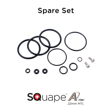 Ersatzset SQuape A[rise] 22mm MTL - Spare Set