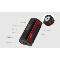 Box Mod Rhea Dual 200W Aspire - vers. Farben (2x 18650)Box Mod Rhea Dual 200W Aspire - vers. Farben (2x 18650)Aspire hat eine neue Box für die Rhea-Reihe herausgebracht, die Rhea Dual 200W. Die neue Box ist doppelt so leistungsstark wie ihre kleine Schwester und unterstützt zwei 18650er Akkus. Wie der Name schon sagt, erreicht sie eine Leistung von 200 W und dank ihres ASP-Chipsatzes kann sie durch 6 verschiedene Modi navigieren. Die Box ist nicht nur leistungsstark, sondern auch kompakt und elegant mit einer Kombination aus Zinklegierung und Alcantara. Aspire Rhea Mod - Aspire's erster stoßfester Mod.  Eine robuste langlebige Zinklegierung Körper, in Leder für einen stilvollen industriellen Look ummantelt, mit einem benutzerfreundlichen 0,96 TFT-Farbbildschirm, um schnell auf Ihre gewünschte vape Einstellung einzustellen.  Angetrieben von zwei externen 18650er Batterien (separat erhältlich) mit einer maximalen Wattzahl von 200W.  Dieser Mod ist sowohl für MTL (Mouth-to-Lung) als auch für DTL (Direct-to-Lung) Vaping geeignet.Dual 18650 Akkus (separat erhältlich)Schnellfeuer 200W LeistungMTL- oder DL-DampferlebnisSolides, stilvolles DesignDer Aspire Rhea verfügt über einen 510er Anschluss, der diesen Mod mit einer Vielzahl von Tanks kompatibel macht.  Spezifikationen:200w maximale AusgangsleistungUnterstützung von zwei 18650er Akkus (Batterien separat erhältlich)StoßfestZinklegierung &amp; Alcantara/Leder-Griff0,96" TFT-FarbbildschirmUSB Typ C 2A schnelles Aufladen Ausgangsmodi:WattleistungSpannungÜberbrückungTCTCRCPS Unterstützter Widerstandsbereich: 0,1 Ohm -3,5 OhmAbmessungen: 89mm x 47mm x 38mmGewicht: 208.5g Box Inhalt:1x Rhea 200w Shockproof Regulated Mod1x USB Typ C Kabel1x Benutzerhandbuch13134Aspire48,00 CHFsmoke-shop.ch48,00 CHF