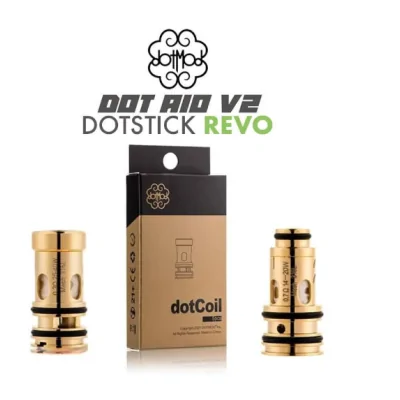 DOTMOD V2.0 REPLACEMENT DOTCOIL - 5 Coils von Dotmod vers. OhmDOTMOD DOTAIO V2.0 REPLACEMENT COILS - 5 Coils von Dotmod vers. OhmLIeferumfang: 5x Verdampferköpfe für DotAio V2 von Dotmod Passend auf DotAio V2Die DotMod DotAIO V2 Ersatzspulen wurden für den Einsatz des DotAIO V2 Vape Kits entwickelt. Es gibt zwei Versionen dieser Spule zur Verfügung, eine für Mund zu Lungen vaping und die andere für direkte Lungen vaping. So können Sie die DotAIO v2 an Ihren Stil anpassen.Die DotAIO v2 0,3 Ohm Mesh Coil und 0,7 Ohm Coil produzieren größere Mengen an Dampf und können bei höheren Wattzahlen verwendet werden, so dass sie besser geeignet sind, um direkt in der Lunge zu dampfen. Um beste Ergebnisse zu erzielen, sollten diese Spulen mit einem E-Liquid mit hohem VG-Anteil (60% VG oder höher) verwendet werden.Inhalt:1x 5er Pack DotAio V2 Coils vers. ohm 11760Dotmod15,80 CHFsmoke-shop.ch15,80 CHF DOTMOD V2.0 REPLACEMENT DOTCOIL - 5 Coils von Dotmod vers. OhmDOTMOD DOTAIO V2.0 REPLACEMENT COILS - 5 Coils von Dotmod vers. OhmLIeferumfang: 5x Verdampferköpfe für DotAio V2 von Dotmod Passend auf DotAio V2Die DotMod DotAIO V2 Ersatzspulen wurden für den Einsatz des DotAIO V2 Vape Kits entwickelt. Es gibt zwei Versionen dieser Spule zur Verfügung, eine für Mund zu Lungen vaping und die andere für direkte Lungen vaping. So können Sie die DotAIO v2 an Ihren Stil anpassen.Die DotAIO v2 0,3 Ohm Mesh Coil und 0,7 Ohm Coil produzieren größere Mengen an Dampf und können bei höheren Wattzahlen verwendet werden, so dass sie besser geeignet sind, um direkt in der Lunge zu dampfen. Um beste Ergebnisse zu erzielen, sollten diese Spulen mit einem E-Liquid mit hohem VG-Anteil (60% VG oder höher) verwendet werden.Inhalt:1x 5er Pack DotAio V2 Coils vers. ohm 11760Dotmod15,80 CHFsmoke-shop.ch15,80 CHF