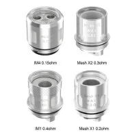 5x Super Mesh X1 / X2 / R2 / IM1 / IM4 Advanced für Aero/Shield/Cerberus GeekVapeLieferumfang: 5x Pack SuperMesh X1 oder  X2 Aero-Shield-Cerberus GeekVape VerdampferköpfeDie passenden Verdampferköpfe / Coils zum Aegis Mini /  Cerberus / Aero von Geekvape0.15 ohm = IM4 Shiled / Cerberus0.2 ohm = X1 Mesh 30-90 Watt0.3 ohm = X2 Mesh 30-45 Watt0.4 ohm = Supermesh X2 Coil0.4 ohm = IM1 Shield /Cerberus6870geekvape10,40 CHFsmoke-shop.ch10,40 CHF