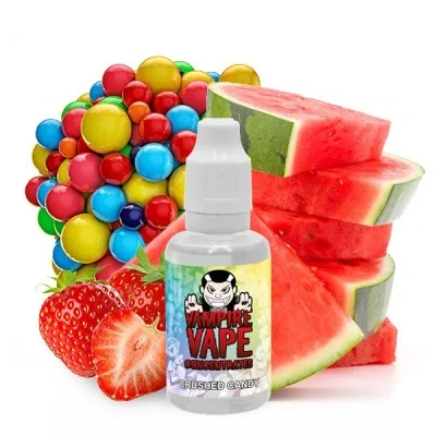 Aroma Crushed Candy 30 ml von Vampire Vape (DIY)Lieferumfang: Aroma Crushed Candy&nbsp; 30 ml von Vampire Vape&nbsp;Geschmack: Fruchtmischung aus Erdbeer-, Wassermelonen- und BubblegumDosierempfehlung des Herstellers 7-11%Vampire Vape Aroma 30 ml Aroma nicht pur dampfen7519Vampire Vape12,00&nbsp;CHFsmoke-shop.ch12,00&nbsp;CHF
