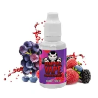 Vamp Toes 30 ml von Vampire Vape (DIY)Lieferumfang: 1x 30 ml Vamp Toes Geschmack: lecker Britischer Fruchtcoctail mit Himbeere und CassisDosierempfehlung des Herstellers: 10 % - 15 %Vampire Vape Aroma 30 ml Aroma nicht Pur dampfen5439Vampire Vape8,40 CHFsmoke-shop.ch8,40 CHF