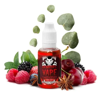 Blood Sukka Aroma - 30 ml von Vampire Vape (DIY)Lieferumfang: 1x 30 ml Aroma Blood Sukka von Vampire VapeHersteller:Vampire Vape.ukGeschmack:Eine höllisch grandiose Kombination aus Kirschen, Beeren, roten Früchten, süßem Eukalyptus, Anis und MentholInhalt:30 mlDusk Aroma von Vampire Vape in Nachfüllflasche mit SicherheitsverschlussZum Selbermischen ! Nicht pur dampfen! Dosierung: 10-15%3775Vampire Vape12,90 CHFsmoke-shop.ch12,90 CHF Blood Sukka Aroma - 30 ml von Vampire Vape (DIY)Lieferumfang: 1x 30 ml Aroma Blood Sukka von Vampire VapeHersteller:Vampire Vape.ukGeschmack:Eine höllisch grandiose Kombination aus Kirschen, Beeren, roten Früchten, süßem Eukalyptus, Anis und MentholInhalt:30 mlDusk Aroma von Vampire Vape in Nachfüllflasche mit SicherheitsverschlussZum Selbermischen ! Nicht pur dampfen! Dosierung: 10-15%3775Vampire Vape12,90 CHFsmoke-shop.ch12,90 CHF