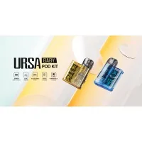 Kit Ursa Baby - Lost Vape - Pod Kit - USB C- vers. FarbenTechnisches und modernes Design.Eine E-Zigarette für die Hosentasche.Leistung von 18Watt800mAh Akku.Batterie Farbschema zur Verfügung.Mtl Druck (Mund zu Lunge).Schnelle Aktivierung durch Saugen an der Tropfspitze.Einzigartige und komfortable Tropfspitze.Erkennt den Wert der Spule nach der geklippten Patrone.Auslaufschutz.Lieferumfang:1 Ursa Baby Pod1 Kartusche 0.8Ω 2.5ml1 Typ-C-Patrone1 Umhängeband1 Handbuch1 GarantiekarteEigenschaften:Größe: 47x16x68,53ml KartuscheLeistung: 9-18W2.5A-5.0ALed-AnzeigeAufladen über usb typ-cFunktioniert mit ursa nano Kartusche13166Lost Vape22,90 CHFsmoke-shop.ch22,90 CHF Kit Ursa Baby - Lost Vape - Pod Kit - USB C- vers. FarbenTechnisches und modernes Design.Eine E-Zigarette für die Hosentasche.Leistung von 18Watt800mAh Akku.Batterie Farbschema zur Verfügung.Mtl Druck (Mund zu Lunge).Schnelle Aktivierung durch Saugen an der Tropfspitze.Einzigartige und komfortable Tropfspitze.Erkennt den Wert der Spule nach der geklippten Patrone.Auslaufschutz.Lieferumfang:1 Ursa Baby Pod1 Kartusche 0.8Ω 2.5ml1 Typ-C-Patrone1 Umhängeband1 Handbuch1 GarantiekarteEigenschaften:Größe: 47x16x68,53ml KartuscheLeistung: 9-18W2.5A-5.0ALed-AnzeigeAufladen über usb typ-cFunktioniert mit ursa nano Kartusche13166Lost Vape22,90 CHFsmoke-shop.ch22,90 CHF