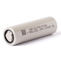 Molicel INR 21700-P42A 4200mAh 30-45A Li-Ionen AkkuLieferumfang: 1x Molicel INR 21700-P42A 4200mAh 30-45A Li-Ionen Akku Diese Hochstromzelle ist mit einer konstanten Belastung von 30A unterwegsMax Entladestrom konstant: 30 APulsbelastung ca. 70 ABestens geeignet für Subohm Dampfer und Akkuträger13191Molicel - 18650 Batterie13,90 CHFsmoke-shop.ch13,90 CHF