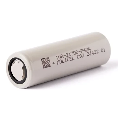 Molicel INR 21700-P42A 4200mAh 30-45A Li-Ionen AkkuLieferumfang: 1x Molicel INR 21700-P42A 4200mAh 30-45A Li-Ionen Akku&nbsp;Diese Hochstromzelle ist mit einer konstanten Belastung von 30A unterwegsMax Entladestrom konstant: 30 APulsbelastung ca. 70 ABestens geeignet für Subohm Dampfer und Akkuträger13191Molicel - 18650 Batterie14,90&nbsp;CHFsmoke-shop.ch14,90&nbsp;CHF