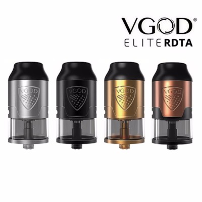 VGOD Elite RDTA (Selbstwickelverdampfer) - Silber 24 mmLieferumfnag: 1x VGOD Elite RDTA (Selbstwickelverdampfer) Eigenschaften:VGOD engraved Elite RDTA shieldTop mount oneway fill port 4ml tank capacityVacuum wicking systemHybrid friendly protruding gold plated 510 pin24mm Diameter46mm (less 510) Height4934Vgod 18,00 CHFsmoke-shop.ch18,00 CHF