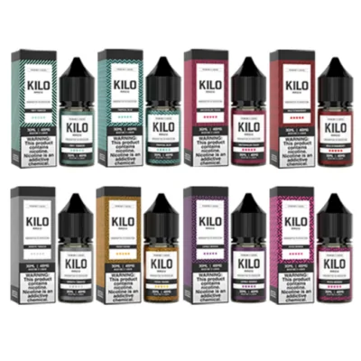 Kilo Nikotin Saltz 10ml - 20mg - verschiedene GeschmacksrichtungenLieferumfang: 10 ml Nikotinsalz liquids von KILO -&nbsp; verschiedene GeschmacksrichtugnenGeschmack: Kilo Salt Nic Cereal Milk 10ml - 20mg Kilo Salt Nic Strawberry Custard 10ml - 20mg Kilo Salt Nic Mango Creme 10ml - 20mgKilo Salt Nic Smooth Tobacco 10ml - 20mg Kilo Salt Nic Vanilla Almond Milk 10ml - 20mg50% | 50% VG / PG 13321Kilo Liquids USA3,90&nbsp;CHFsmoke-shop.ch3,90&nbsp;CHF