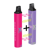 Disposable - Klik Klak - Einzeln (600) oder 2x Magnetisch (2x 600 mah)ELEMENT E-LIQUID kommt in Einweg Pod mit seiner Reichweite an Klik Klak. Dieser Einweg Pod ist eine echte Innovation weil es der erste magnetische Einweg Pod ist, mit dem Sie 2 Geschmacksrichtungen kombinieren oder einfach die Autonomie erhöhen können, um von 600 auf 1200 puffs zu gehen. Sie werden einen großzügigen Dampf und exotische Geschmäcker für alle genießen!Erste Disposable mit 1200 mah mit Nikotin - dank Magnet können Sie die Reichweite erhöhen (Dazu braucht es 2 Stück) Lieferumfang = 1 Stück - kann auch alleine gedampft werden.Verkauf einzeln (600 mah)  -  kombinieren Sie zwei Sticks dank der Magnetlösung zu einem grossen DisposableDIE AROMENTropical FruitEine Mischung aus exotischen FrüchtenPineappleAnanas-GeschmackSuper SourSaurer Bonbongeschmack zum Kombinieren mit anderen AromenBlue Sour RaspberryDer ultra-fruchtige Geschmack der Heidelbeer-Himbeer-Mischung, gleichzeitig süß, süß und leicht spritzig!Peach IceWeicher Pfirsichgeschmack mit einem Hauch von FrischeRaspberry LemonadeHimbeer Limonade.PassionHingabesfruchtWatermelonGeschmack nach WassermeloneAloe GrapeTrauben- und Aloe Vera-GeschmackIceErfrischender Geschmack zum Kombinieren mit anderen Aromenverkauf Einzeln - wir empfehlen Ihnen 2 Stück zu kaufen um zu einer Disposable zu verbinden (geschmäcker können auch beliebig kombiniert werden - aus 600 mah Batterie werden so 1200 13329Element - Klick Klak - First Disposable mit 1200 Zügen4,10 CHFsmoke-shop.ch4,10 CHF
