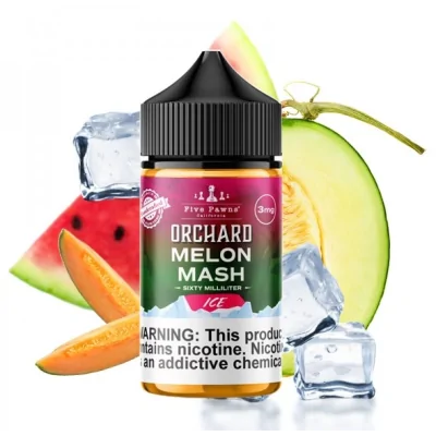 Melon Mash Ice Orchard Blends 0mg 50ml - Five Pawns - shortfillDieser fruchtige, südwestlich-asiatisch inspirierte Geschmack wird aus Black Diamond Watermelon und Honeydew Melon mit Halona Cantaloupe Drops hergestellt. Mehr Melone für mehr Spaß, jetzt in frischer Version, das Five Pawns Team hat es herausgefunden!Melon Mash Orchard Blends ICE 0mg 50ml - Five Pawns - shortfillHersteller Five PawnsSortiment OriginalLand USAGeschmack Fruchtig &amp; ICE &amp; GourmetPG/VG-Verhältnis 50/50Verpackung 60ml PE-Flasche mit kindersicherem VerschlussFassungsvermögen 50ml13363Five Pawns Signature vapor Liquids California19,90 CHFsmoke-shop.ch19,90 CHF