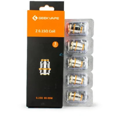 Mesh Zeus Z1/Z2 KA1 Ohm von Geekvape (Zeus Z Sub Tank) vers. OhmLieferumfang:5er Pack&nbsp;Mesh Z1 KA1 0.2 oder 0.4 Ohm / 0.15 von Geekvape (Zeus Sub Ohm Tank)&nbsp;Power range: 60-70WMaterial: KA1Compatibility with the Z- Sub Ohm Tank8505geekvape15,90&nbsp;CHFsmoke-shop.ch15,90&nbsp;CHF