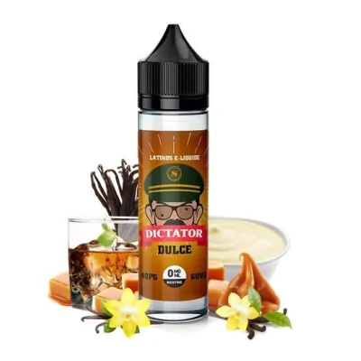 Dulce - 0mg 50ml - Dictator SavoureaDreifache Vanille, Karamell und ein Hauch von Whiskey für die Ehre.Manufacturer&nbsp;SavoureaRange&nbsp;Savourea DictatorCountry&nbsp;FranceFlavor&nbsp;GourmetPG/VG ratio&nbsp;50/50Packaging&nbsp;60ml PE bottle with childproof lockCapacity&nbsp;50mlNicotine rate&nbsp;0mg13379Dictator - Premium Liquids19,90&nbsp;CHFsmoke-shop.ch19,90&nbsp;CHF