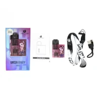 Kit Ursa Baby Spezial - Pinky - Lost Vape - Pod Kit - USB C vers. FarbenNeues Design "Pinky" sehr bunt!Eine Tasche E-Zigarette.Leistung von 18 Watt maximal.800mAh Akku.Led-Anzeige für die verbleibende Autonomie.MTL engen ziehen: Ursa Nano Kartusche.Einstellbarer Luftstrom.Automatischer Zug.Komfortable Tropfspitze.Erkennt den Wert der Spule nach der geklippten Patrone.Technisches und modernes Design.Eine E-Zigarette für die Hosentasche.Leistung von 18Watt800mAh Akku.Batterie Farbschema zur Verfügung.Mtl Druck (Mund zu Lunge).Schnelle Aktivierung durch Saugen an der Tropfspitze.Einzigartige und komfortable Tropfspitze.Erkennt den Wert der Spule nach der geklippten Patrone.Auslaufschutz.Lieferumfang:1 Ursa Baby Pod1 Kartusche 0.8Ω 2.5ml1 Typ-C-Patrone1 Umhängeband1 Handbuch1 GarantiekarteEigenschaften:Größe: 47x16x68,53ml KartuscheLeistung: 9-18W2.5A-5.0ALed-AnzeigeAufladen über usb typ-cFunktioniert mit ursa nano Kartusche13384Lost Vape22,90 CHFsmoke-shop.ch22,90 CHF Kit Ursa Baby Spezial - Pinky - Lost Vape - Pod Kit - USB C vers. FarbenNeues Design "Pinky" sehr bunt!Eine Tasche E-Zigarette.Leistung von 18 Watt maximal.800mAh Akku.Led-Anzeige für die verbleibende Autonomie.MTL engen ziehen: Ursa Nano Kartusche.Einstellbarer Luftstrom.Automatischer Zug.Komfortable Tropfspitze.Erkennt den Wert der Spule nach der geklippten Patrone.Technisches und modernes Design.Eine E-Zigarette für die Hosentasche.Leistung von 18Watt800mAh Akku.Batterie Farbschema zur Verfügung.Mtl Druck (Mund zu Lunge).Schnelle Aktivierung durch Saugen an der Tropfspitze.Einzigartige und komfortable Tropfspitze.Erkennt den Wert der Spule nach der geklippten Patrone.Auslaufschutz.Lieferumfang:1 Ursa Baby Pod1 Kartusche 0.8Ω 2.5ml1 Typ-C-Patrone1 Umhängeband1 Handbuch1 GarantiekarteEigenschaften:Größe: 47x16x68,53ml KartuscheLeistung: 9-18W2.5A-5.0ALed-AnzeigeAufladen über usb typ-cFunktioniert mit ursa nano Kartusche13384Lost Vape22,90 CHFsmoke-shop.ch22,90 CHF