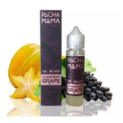 Starfruit Grape - 50ml Shortfill - PACHA MAMA von Charlie's Chalk DustEine einzigartige Mischung aus exotischer Sternfrucht und köstlichen violetten TraubenLieferumfang: Starfruit Grape - 50ml Shortfill - PACHA MAMA von Charlie's Chalk DustHigh Premium Liquid aus den USAGeschmack:Beim PACHA MAMA Starfruit Grape von Charlie's Chalk Dust wurde die süsse, exotische südostasiatische Sternfrucht mit einer gesunden Dosis süsser Tafeltrauben vermischt, um den fruchtig frischen Geschmack auszugleichen.70% / 30% | VG / PGMischverhältnis:70 VG / 30 PGNikotinstärke: 0mg 13393Pacha Mama18,90 CHFsmoke-shop.ch18,90 CHF