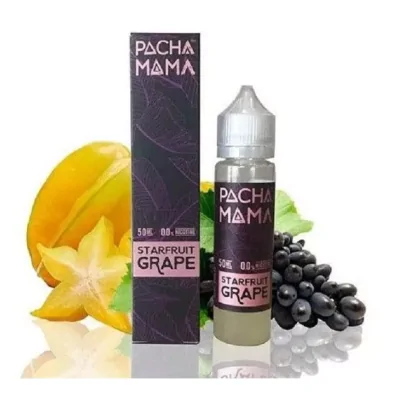 Starfruit Grape - 50ml Shortfill - PACHA MAMA von Charlie's Chalk DustEine einzigartige Mischung aus exotischer Sternfrucht und köstlichen violetten TraubenLieferumfang: Starfruit Grape - 50ml Shortfill - PACHA MAMA von Charlie's Chalk DustHigh Premium Liquid aus den USAGeschmack:Beim PACHA MAMA Starfruit Grape von Charlie's Chalk Dust wurde die süsse, exotische südostasiatische Sternfrucht mit einer gesunden Dosis süsser Tafeltrauben vermischt, um den fruchtig frischen Geschmack auszugleichen.70% / 30% | VG / PGMischverhältnis:70 VG / 30 PGNikotinstärke: 0mg&nbsp;13393Pacha Mama18,90&nbsp;CHFsmoke-shop.ch18,90&nbsp;CHF