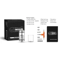Ambition Mods Amazier MTL RTA Verdampfer (4ml)Amazier MTL RTA 4ml - Ambition ModsDie Macher von Bishop Purity und Riley MTL RTA sind zurück mit einer neuen Kreation namens Amazier MTL RTA. Der neue MTL-Zerstäuber von Ambition Mods ist aus SS316-Stahl gefertigt, hat einen Durchmesser von 22mm und ein Fassungsvermögen von 4ml Liquid-Refill. Er ist mit einem Flüssigkeitsregulierungssystem ausgestattet und für die Einstellung der Düse sind 3 Luftstifte erhältlich, die im Lieferumfang enthalten sind.&nbsp;Mehr Details&nbsp;Geeignet für MTL / RDL (mit dem zusätzlichen 3,5mm Stift nicht enthalten)22mm Durchmesser56mm HöheGewicht 58g.4ml FassungsvermögenSafttankschloss-Design1,0 mm (vorinstalliert) / 1,5 mm / 2,0 mm LuftstromstifteSS316 Konstruktion13396Ambition Mods50,10&nbsp;CHFsmoke-shop.ch50,10&nbsp;CHF